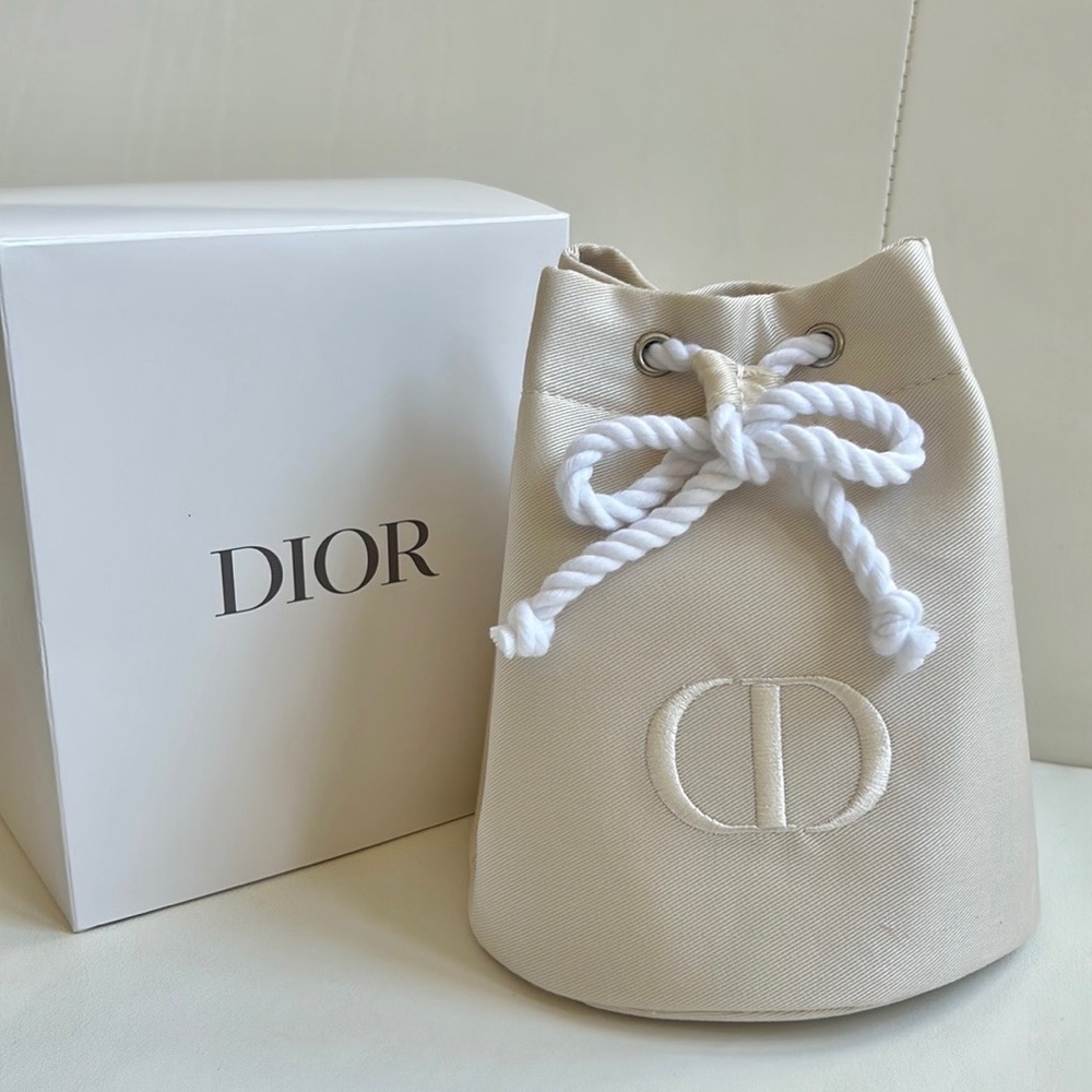 Dior drawstring Trousse Pouch